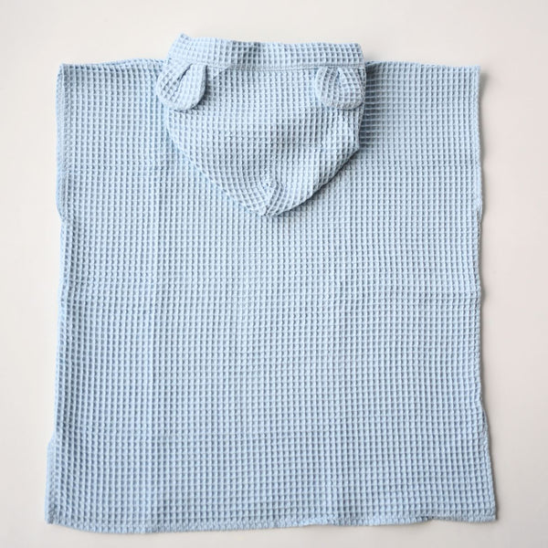 Poncho de bain bleu pastel GMLB