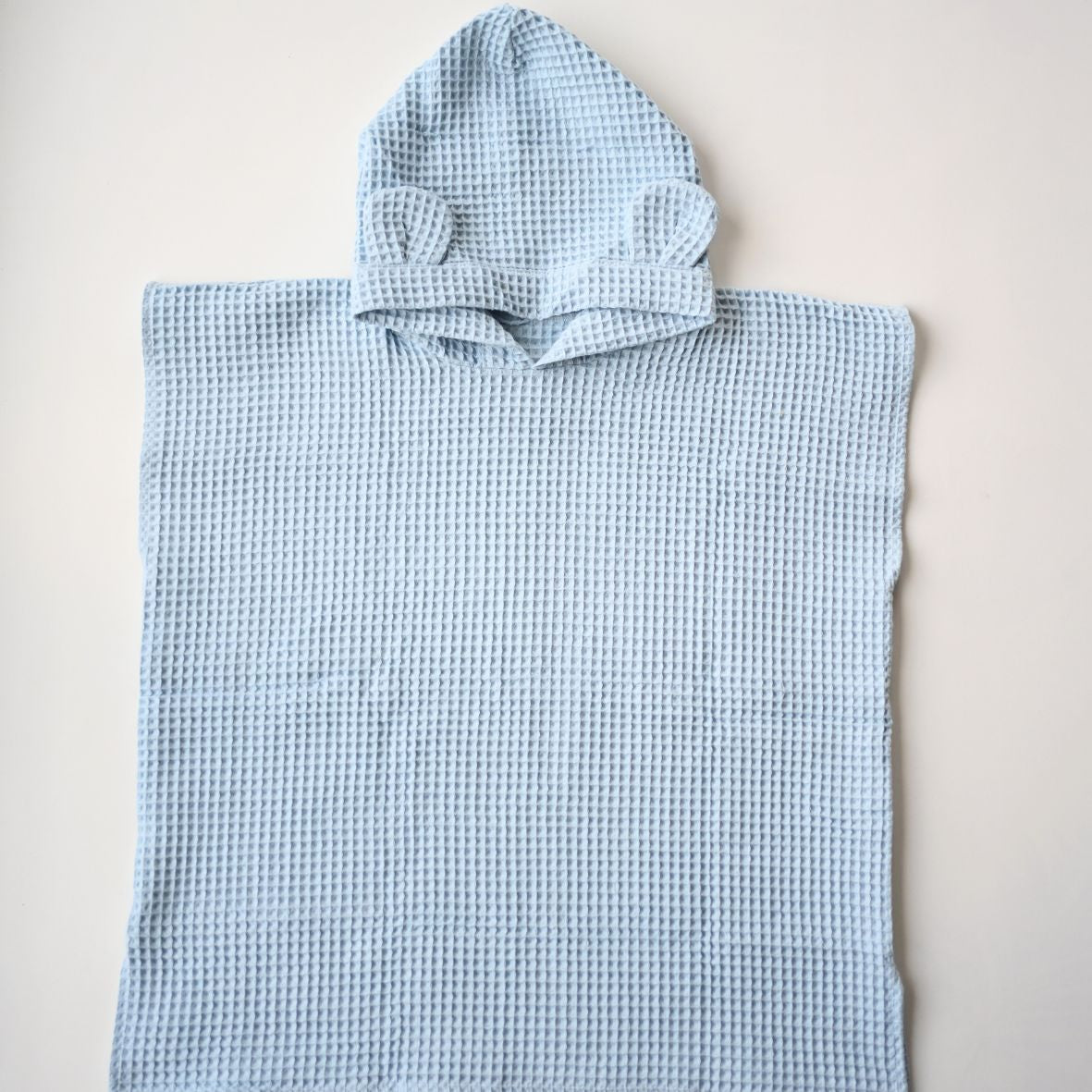 Poncho de bain bleu pastel GMLB