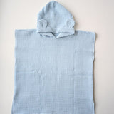 Poncho de bain bleu pastel GMLB