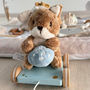 Peluche à tirer écureuil FSC - Forest Friends LITTLE DUTCH