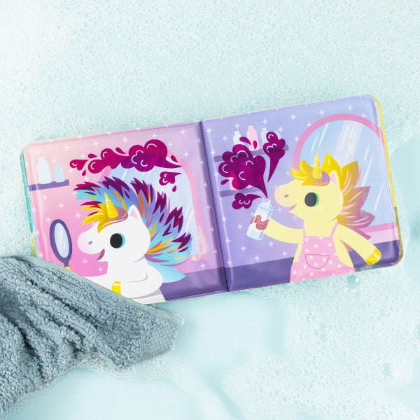 Livre de bain magique licornes