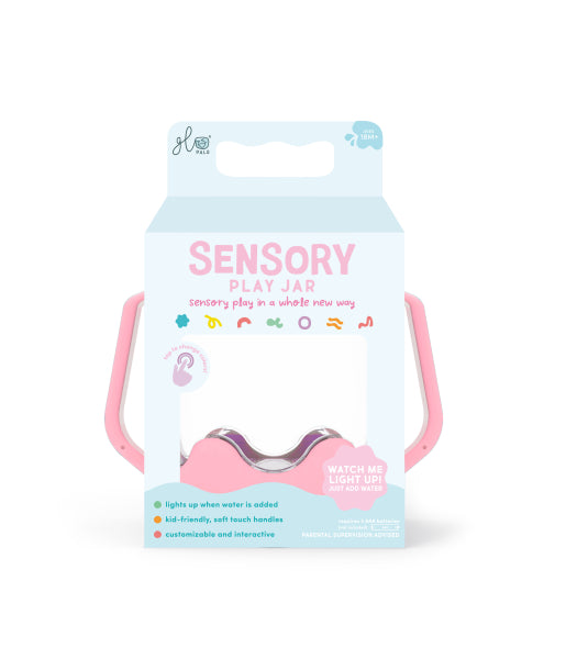 Découvrez la carafe sensorielle Glo Pals 💧 ! S’allume et change de couleur au contact de l’eau. Parfaite pour éveiller les sens et stimuler l’imagination. Dès 18 mois.