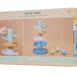 Tour en Spirale Bébé Bleu LITTLE DUTCH