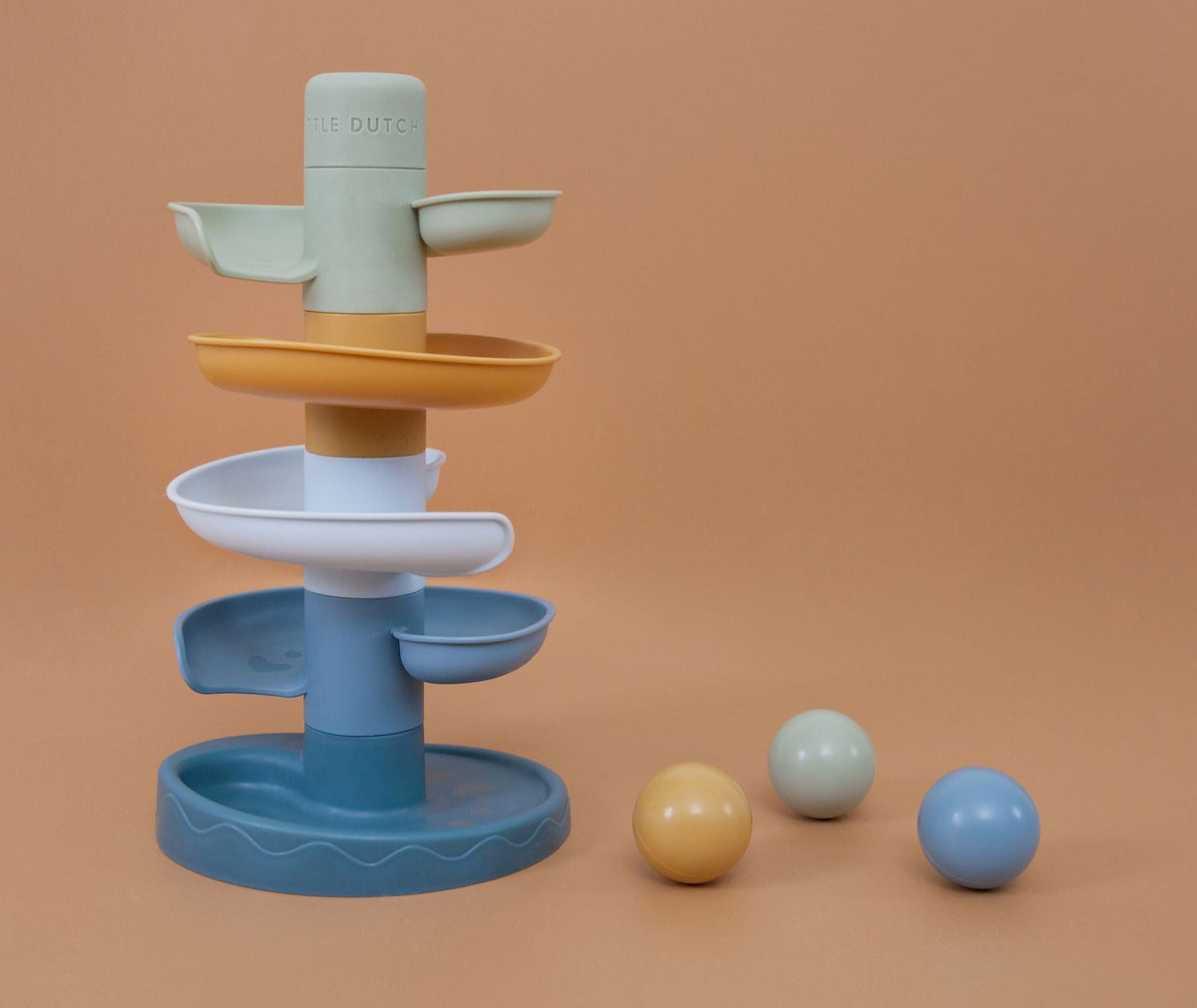 Tour en Spirale Bébé Bleu LITTLE DUTCH