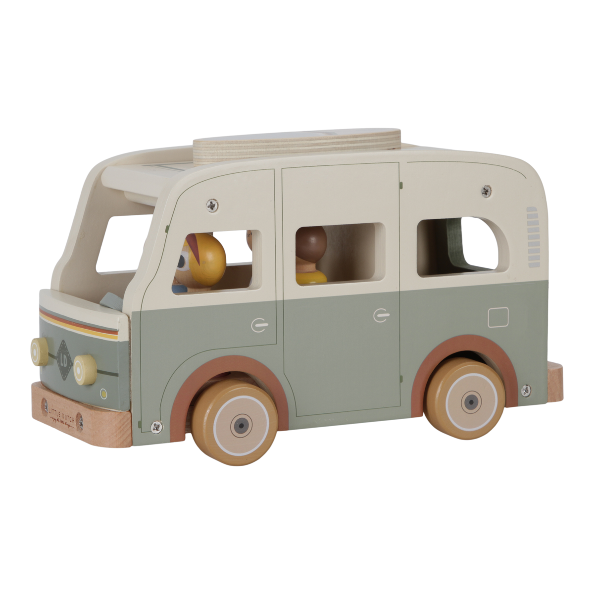 Camping-car vintage en bois – Little Dutch