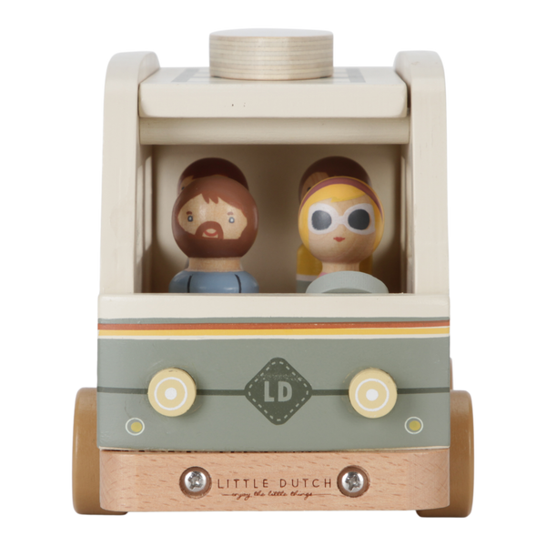 Camping-car vintage en bois – Little Dutch