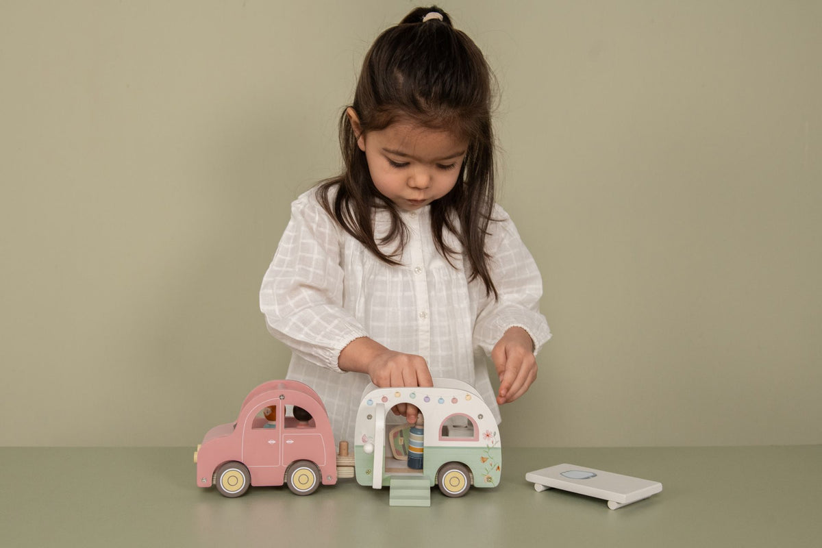 Voiture avec caravane - Little Dutch