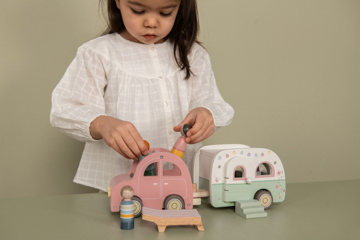 Voiture avec caravane - Little Dutch