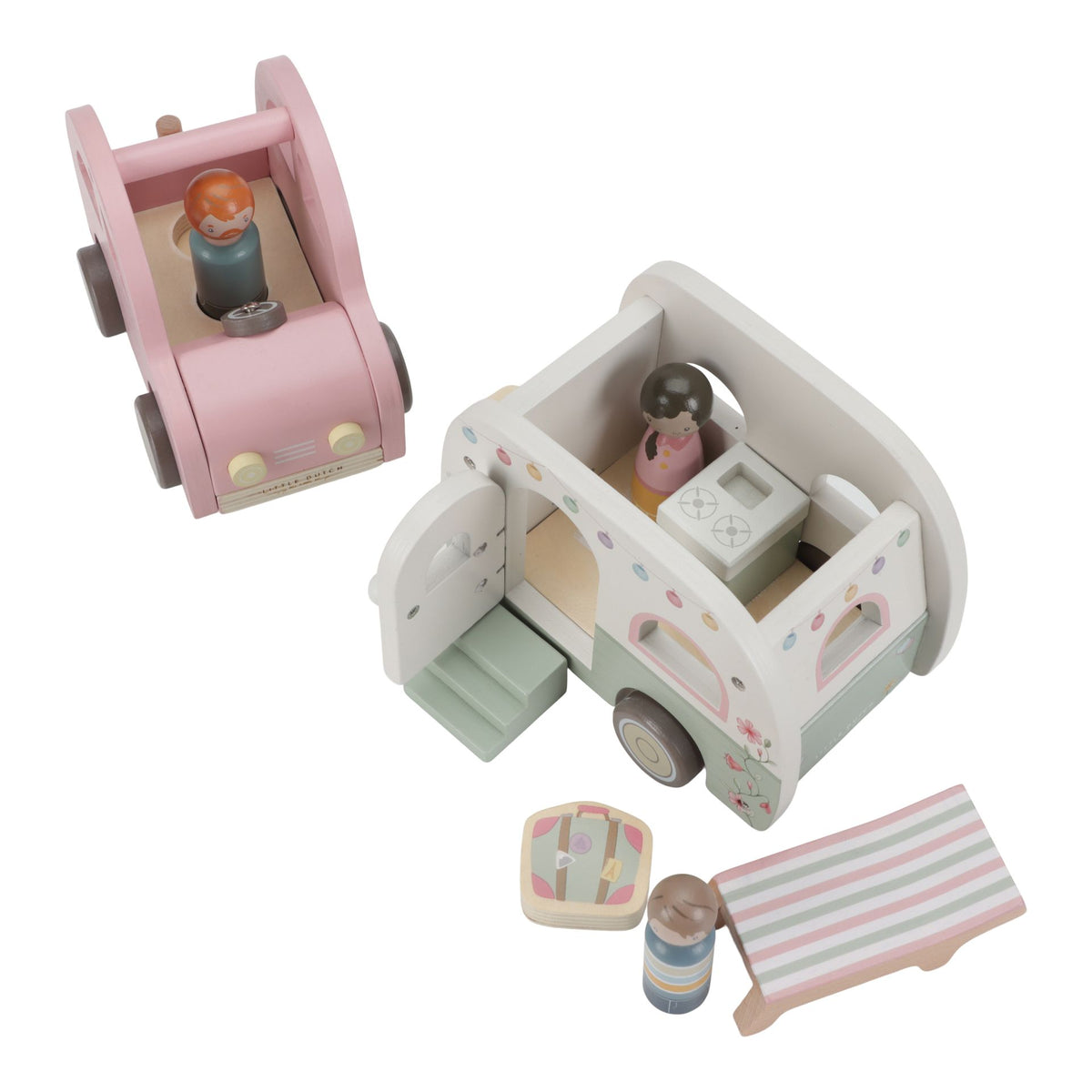 Voiture avec caravane - Little Dutch