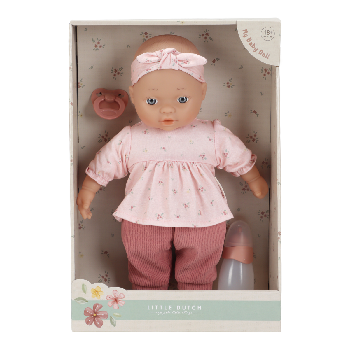 Poupée Lily avec accessoires – Jouet d’imitation dès 18 mois