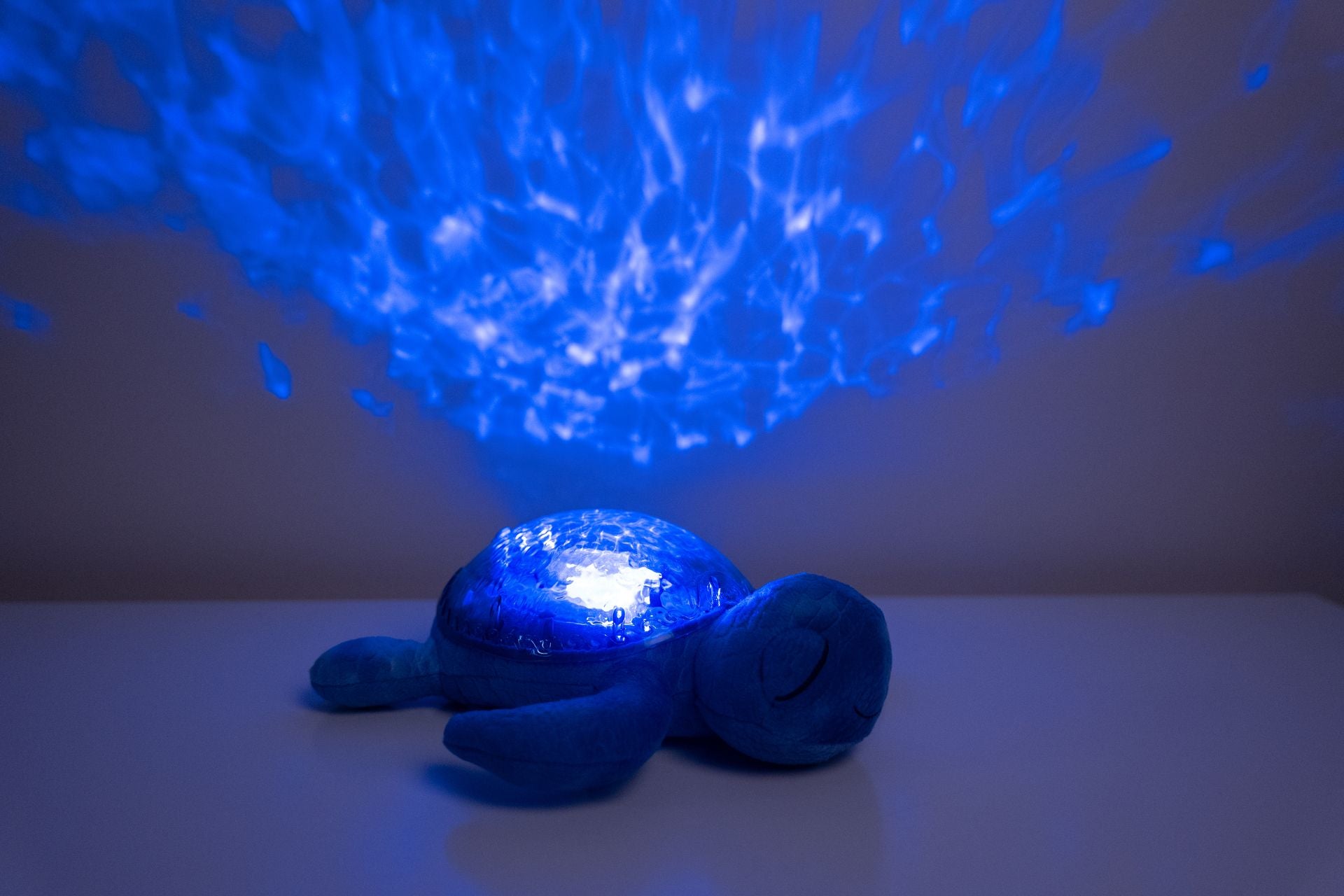 Veilleuse à projecteur Tranquil Turtle - Bleu océan (Rechargeable)
