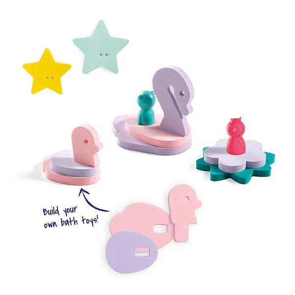 Puzzle friends La mare enchantée jouet de bain