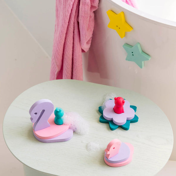 Puzzle friends La mare enchantée jouet de bain