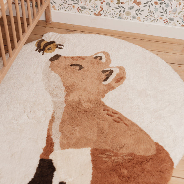 Tapis - Renard - 110 x 110 cm LITTLE DUTCH