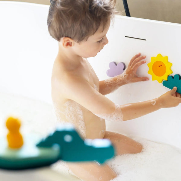 Puzzle friends dans la jungle jouet de bain QUUT