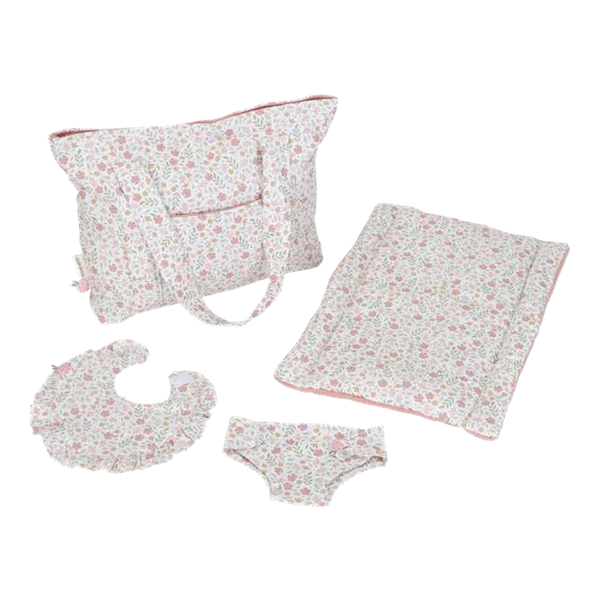 Sac à langer et accessoires pour poupée – Jeu d’imitation LITTLE DUTCH