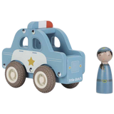 Voiture de police en bois FSC – Jouet d’éveil et jeu de rôle LITTLE DUTCH