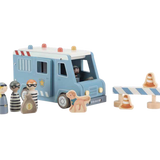 Fourgon de police en bois FSC – Jeu de rôle et véhicule d’aventure LITTLE DUTCH