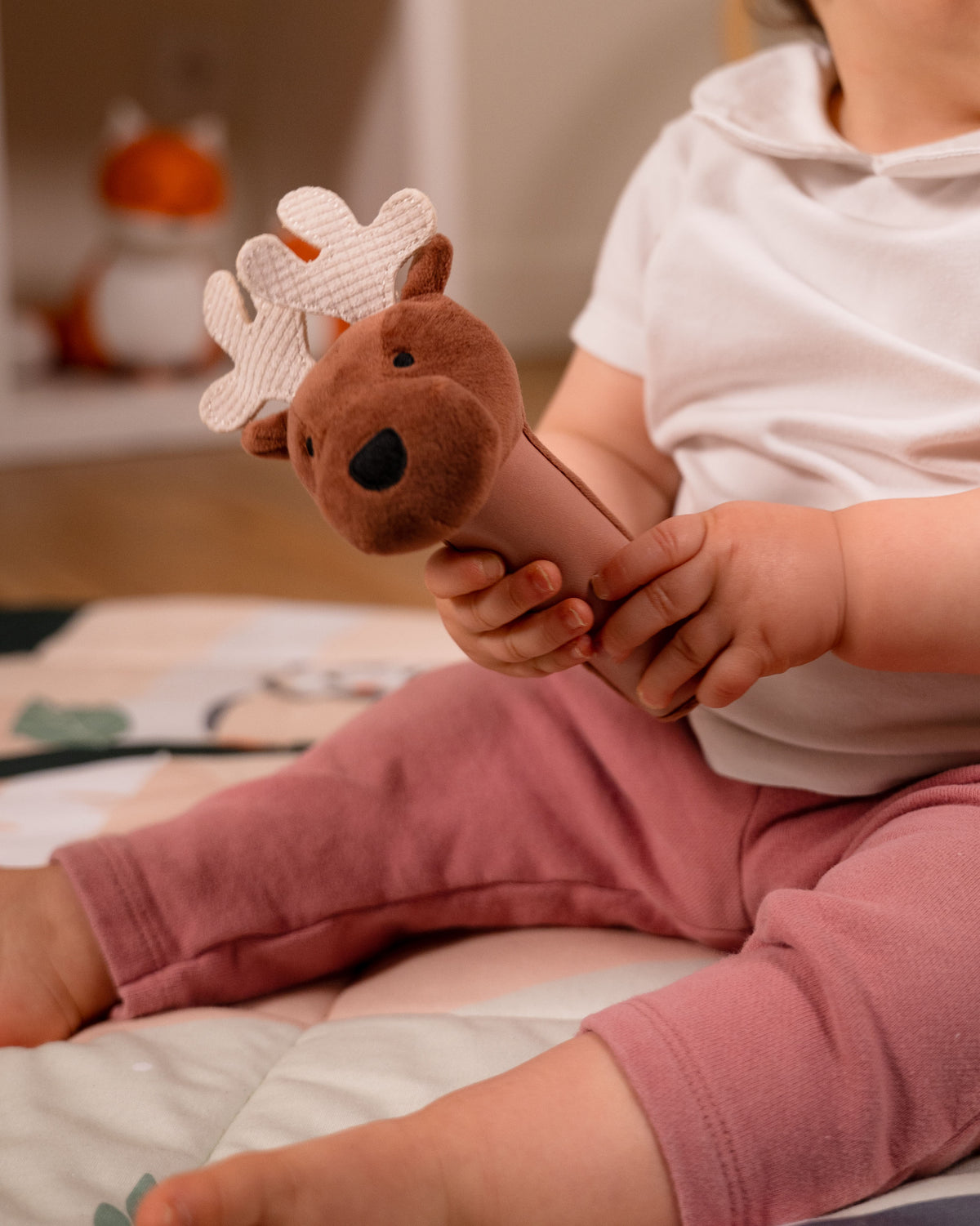 Hochet pouêt – Bruce l’Élan 🦌