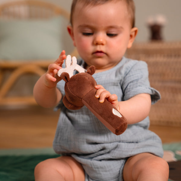 Hochet pouêt – Bruce l’Élan 🦌