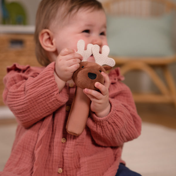 Hochet pouêt – Bruce l’Élan 🦌