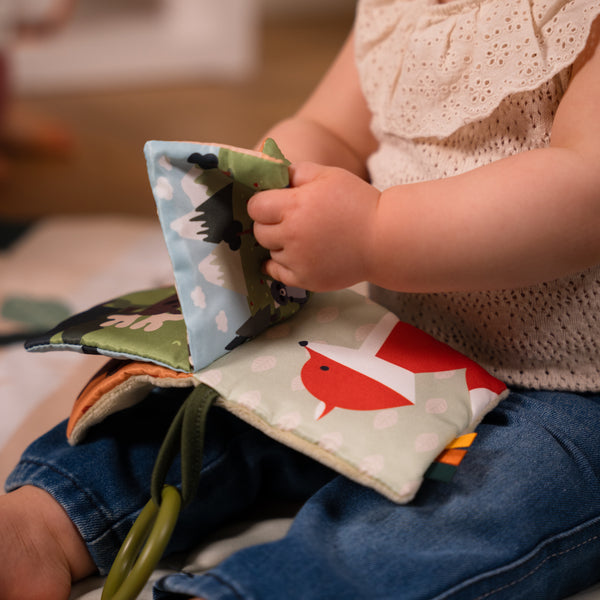 Livre Tissu Bébé – Forêt 🌲