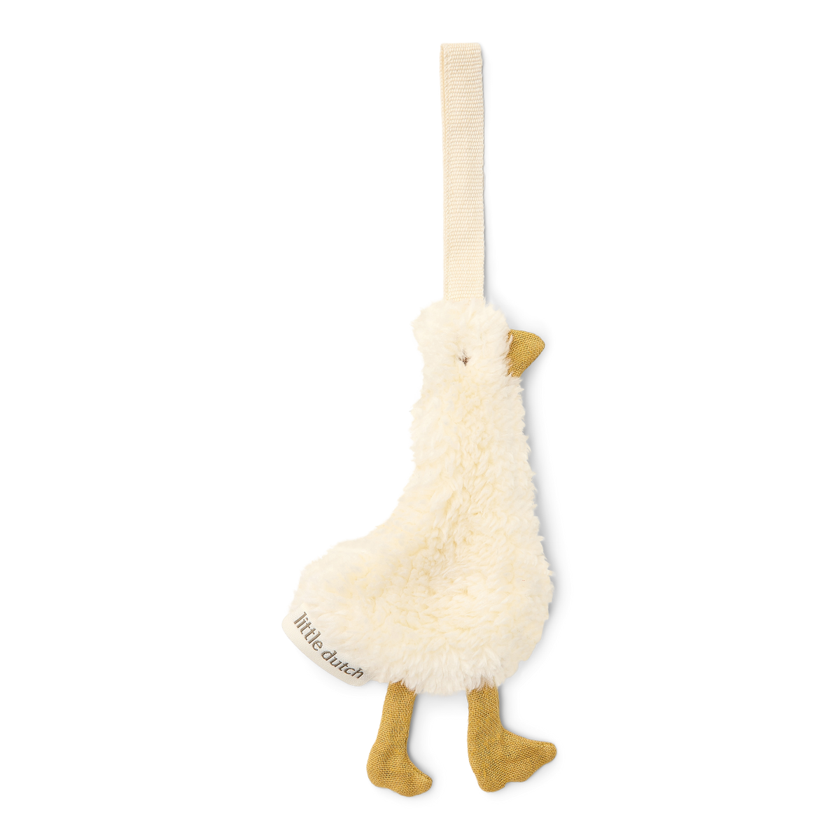Attache-tétine en gaze de coton – Oie LITTLE DUTCH