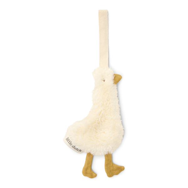 Attache-tétine en gaze de coton – Oie LITTLE DUTCH