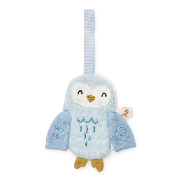 Attache-tétine en gaze de coton – Chouette LITTLE DUTCH
