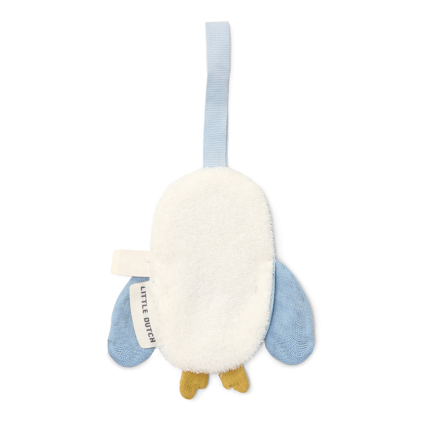 Attache-tétine en gaze de coton – Chouette LITTLE DUTCH