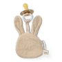 Attache-tétine en gaze de coton – Lapin LITTLE DUTCH