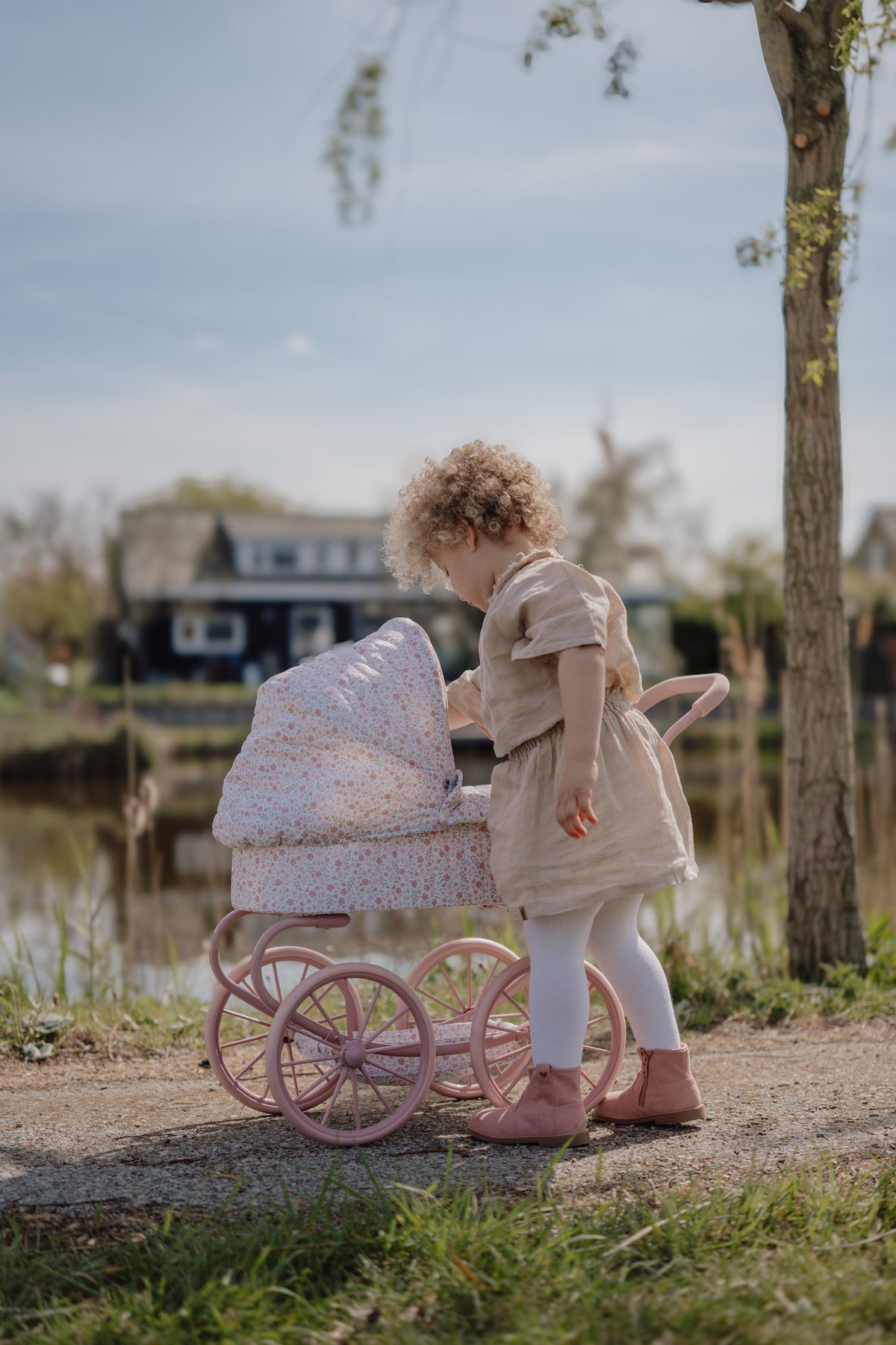 Poussette Landau pour poupée – Essentials – Fleurs Douces PASITO A PASITO