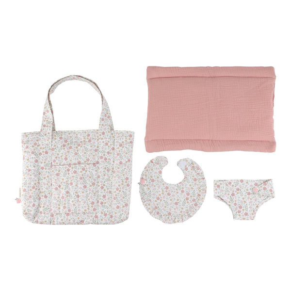 Sac à langer et accessoires pour poupée – Jeu d’imitation LITTLE DUTCH