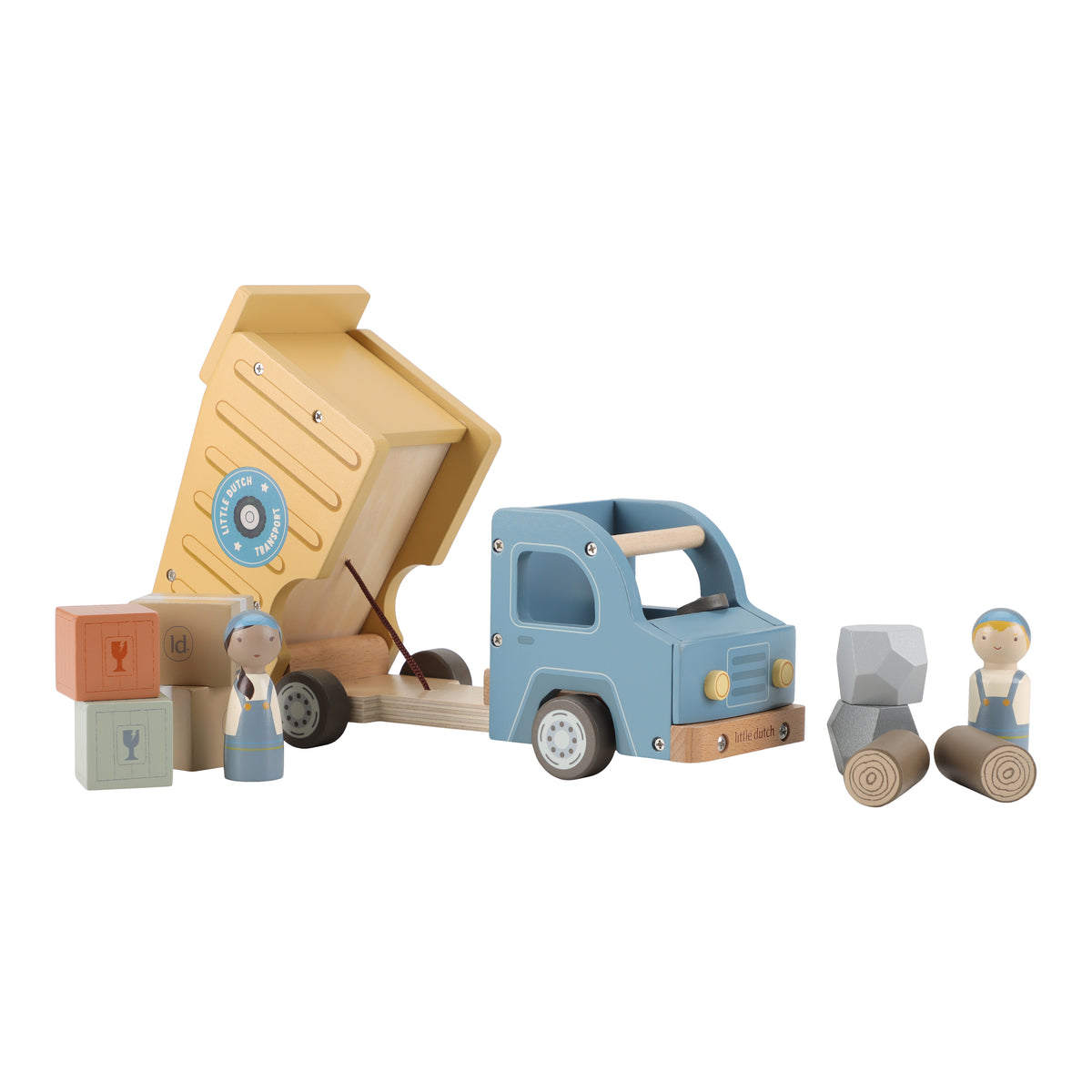 Camion-benne en Bois FSC – Jeu de Construction pour Enfant