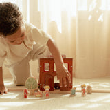 Caserne de pompiers en bois FSC – Jeu d’imitation LITTLE DUTCH