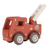 Camion de pompiers en bois FSC – Jouet d’éveil et jeu de rôle LITTLE DUTCH