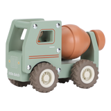 Camion toupie en bois FSC – Jouet d’éveil et construction LITTLE DUTCH