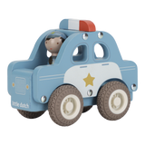 Voiture de police en bois FSC – Jouet d’éveil et jeu de rôle LITTLE DUTCH