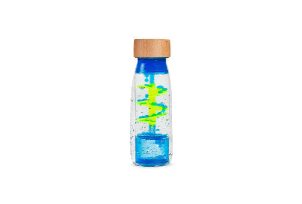 Bouteille Sensorielle Move Spirale Blue PETIT BOOM
