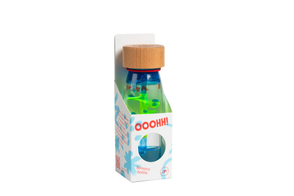 Bouteille Sensorielle Move Spirale Blue PETIT BOOM