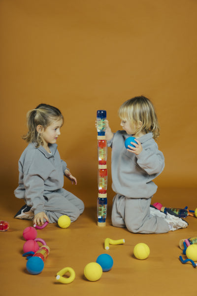 Bouteille Sensorielle Move Spirale Blue PETIT BOOM