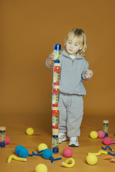 Bouteille Sensorielle Move Spirale Blue PETIT BOOM