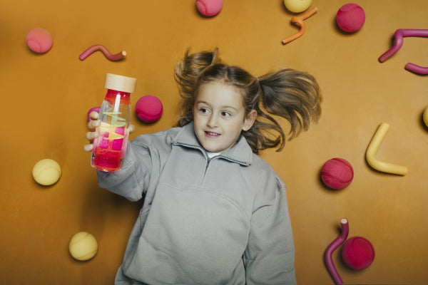 Bouteille Sensorielle Move Spirale Pink PETIT BOOM