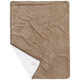 Couverture Bébé Lapidou Wavy moka NATTOU