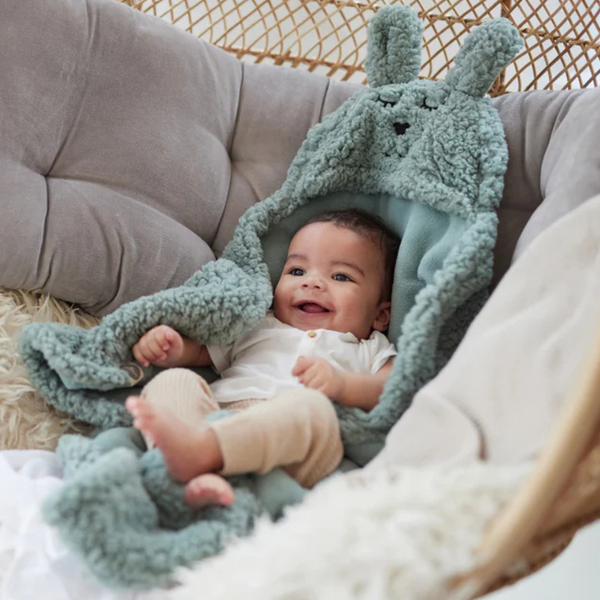 Couverture Portefeuille Bunny - Ash Green JOLLEIN
