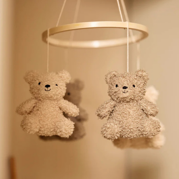 Mobile Bébé Teddy Bear - Olive Green/Naturel JOLLEIN