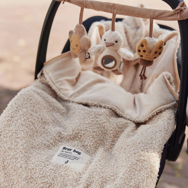 Cocoon bouclette beige : Nid Douillet pour Bébé JOLLEIN
