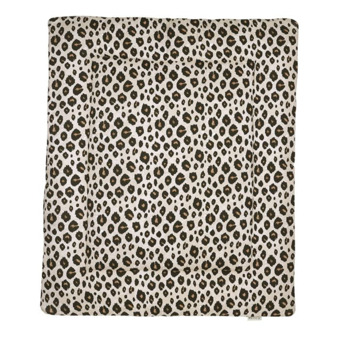 Tapis de parc Leopard sable - 80x100cm