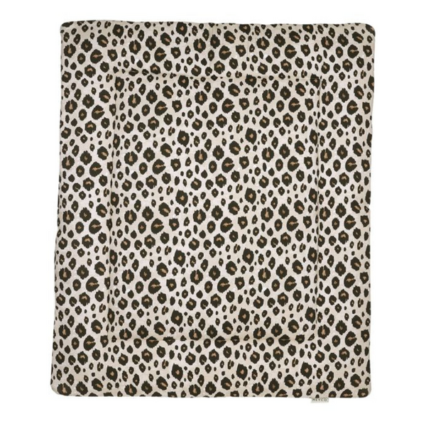 Tapis de parc Leopard sable - 80x100cm