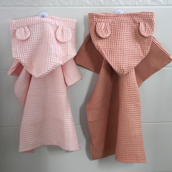 Poncho de bain terracotta GMLB